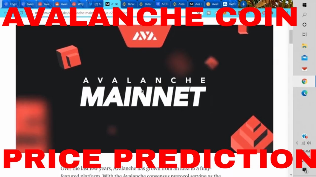 Avalanche Coin Price Prediction crypto AVAX token coin ...